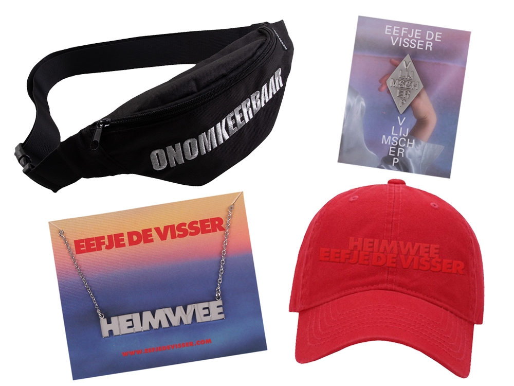 Deluxe festivalpakket Pin + Ketting + Fanny Pack + Pet