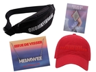 Deluxe festivalpakket Pin + Ketting + Fanny Pack + Pet