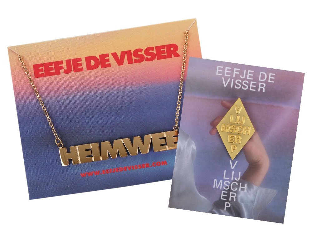 Vlijmscherp Pin + Heimwee Ketting Bundel - Goud