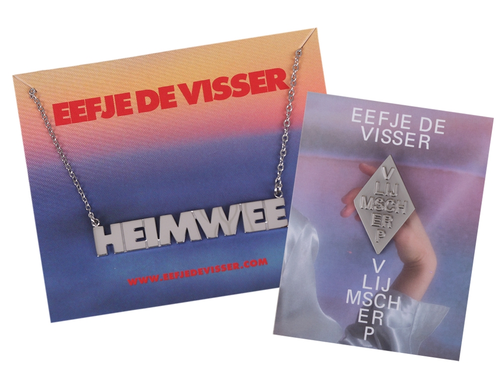 Vlijmscherp Pin + Heimwee Ketting Bundel - Silver