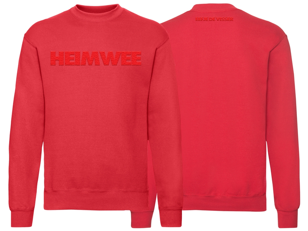 Heimwee Sweater Rood