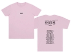 Tour T-shirt Faded Pink